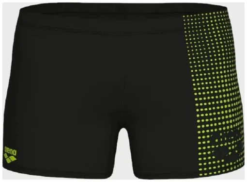 Плавки-шорти для чоловіків Arena FOGGY DOTS SWIM SHORT чорний, жовтий Чол 85