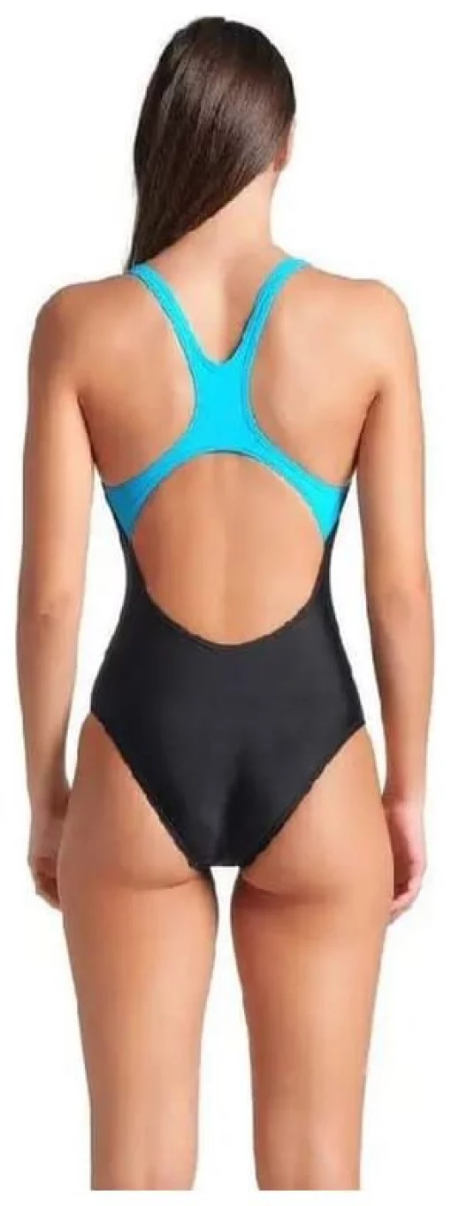 Купальник закритий для жінок Arena VIBRANT SWIMSUIT SWIM PRO BACK чорний Жін 38