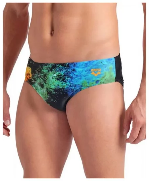 Плавки для чоловіків Arena VIBRANT SWIM BRIEFS чорний Чол 80