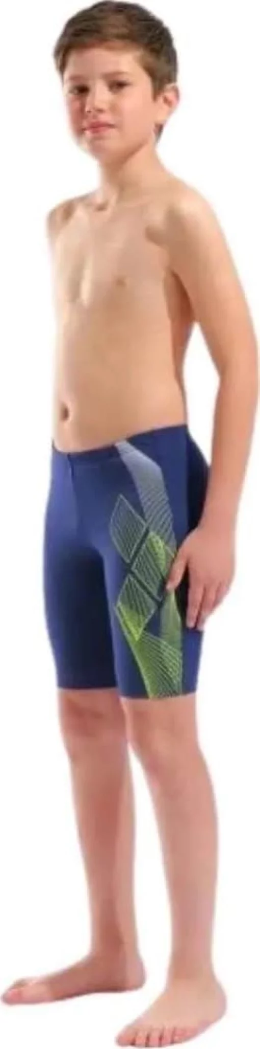 Плавки-шорти для хлопчиків Arena SEA WATER SWIM JAMMER синій, жовтий дитячий 128 см (008995-706)