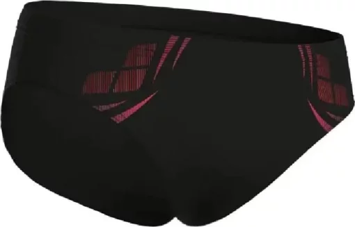 Плавки-сліпи для хлопчиків Arena POSEIDONIA SWIM BRIEFS чорний, кораловий дитячий 128 см (009009-504)