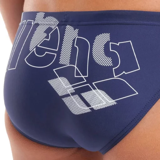 Плавки-сліпи для хлопчиків Arena TALES SWIM BRIEFS синій, білий дитячий 128 см (009086-701)