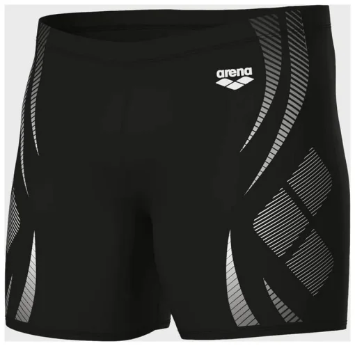 Плавки-шорти для чоловіків Arena POSEIDONIA SWIM MID JAMMER чорний, білий Чол 105 (009091-501)