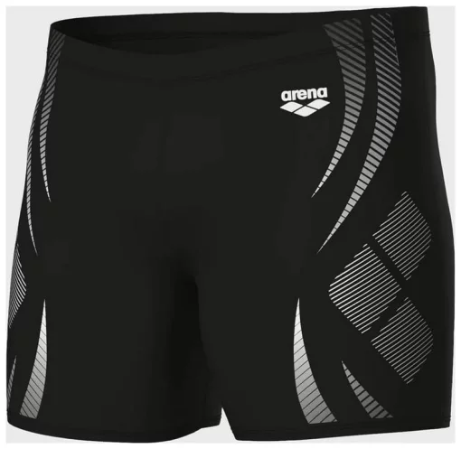 Плавки-шорти для чоловіків Arena POSEIDONIA SWIM MID JAMMER чорний, білий Чол