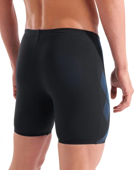 Плавки-шорти для чоловіків Arena POSEIDONIA SWIM MID JAMMER чорний, бірюзовий Чол 100 (009091-508)