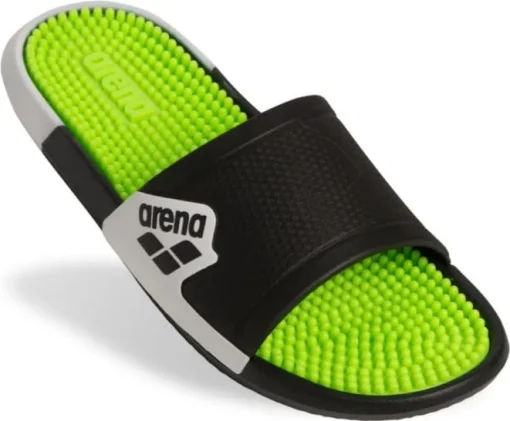 Шльопанці Arena MARCO ACTIVE чорний, зелений Уні 45