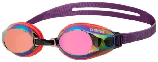 Окуляри для плавання Arena ZOOM X-FIT MIRROR кораловий, синій, фіолетовий Уні OFSM