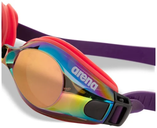Окуляри для плавання Arena ZOOM X-FIT MIRROR кораловий, синій, фіолетовий Уні OFSM