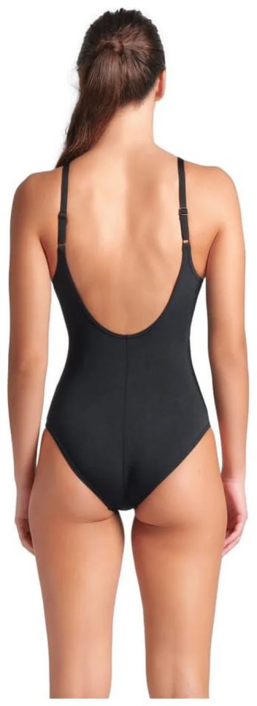 Купальник закритий для жінок Arena RIPPLES SWIMSUIT U BACK B чорний Жін 42