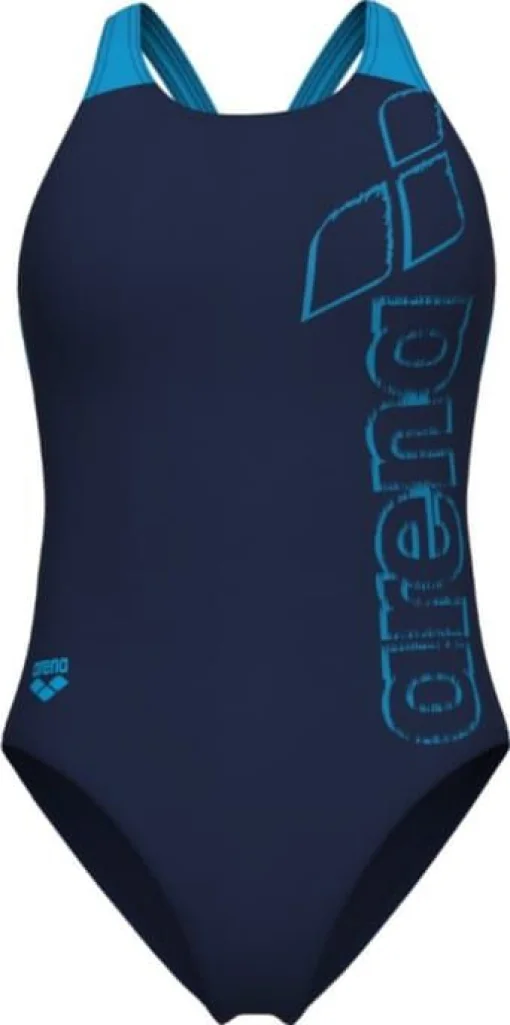 Купальник закритий для жіночийок Arena SCRATCHY SWIMSUIT V BACK синій, блакитний жіночий 40 (010264-780)