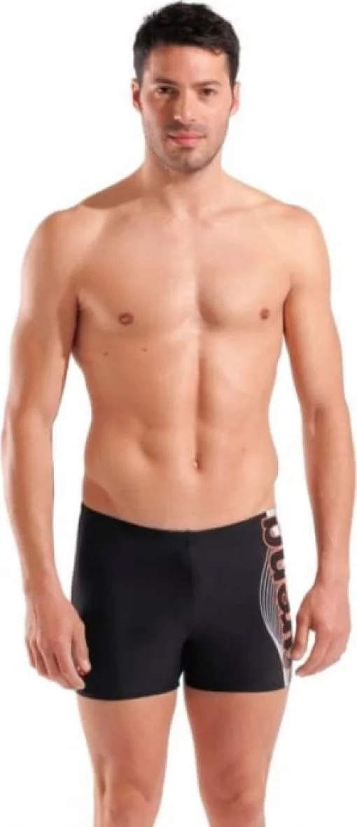 Плавки-шорти для овіків Arena BASIC SWIM SHORT чорний 100 (010276-500)