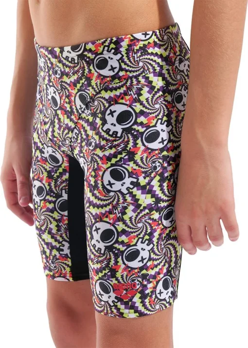 Плавки-шорти для хлопчиків Arena FUN SKULLS SWIM JAMMER чорний, мультиколор дитячий 128 см (010297-550)