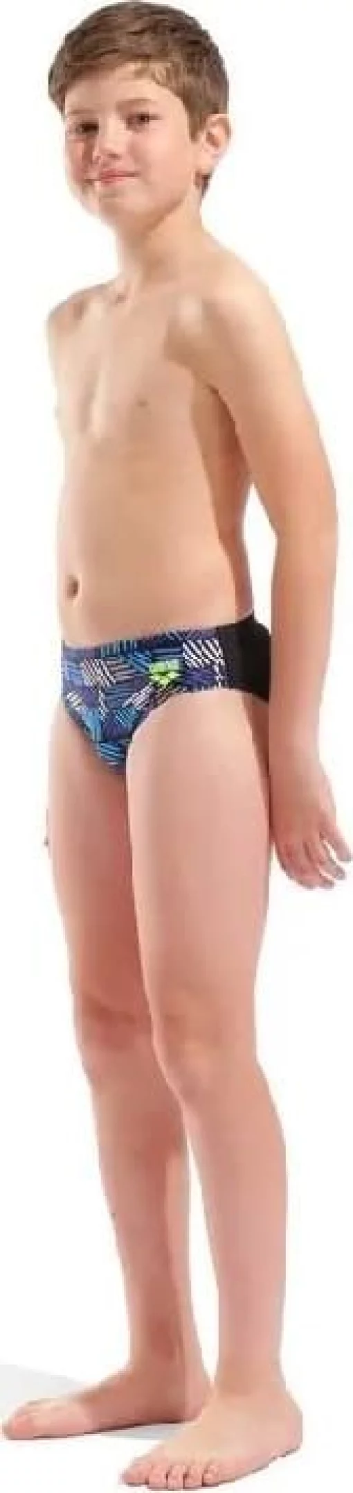 Плавки-сліпи для хлопчиків Arena CANDIES SWIM BRIEFS чорний, мультиколор дитячий 128 см (010301-550)