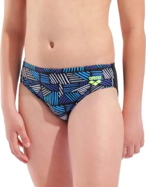 Плавки-сліпи для хлопчиків Arena CANDIES SWIM BRIEFS чорний, мультиколор дитячий 128 см (010301-550)