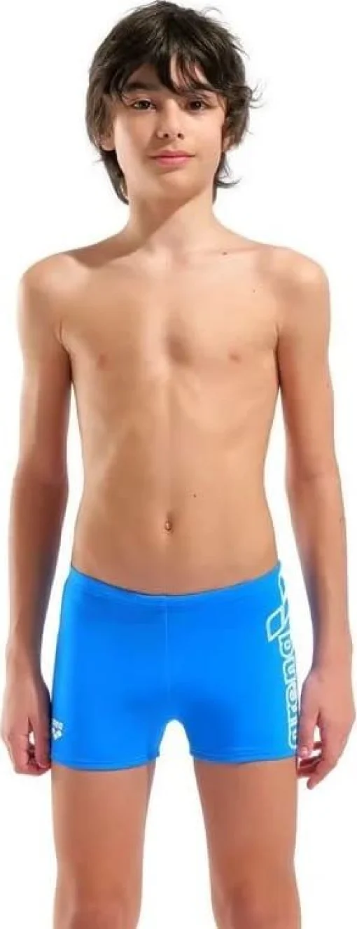 Плавки-шорти для хлопчиків Arena LOGO SWIM SHORT блакитний дитячий 164 см (010349-508)