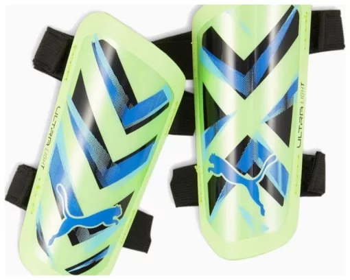 Щитки Puma ULTRA Light Strap зелений Діт XS (зріст 95-115 см)
