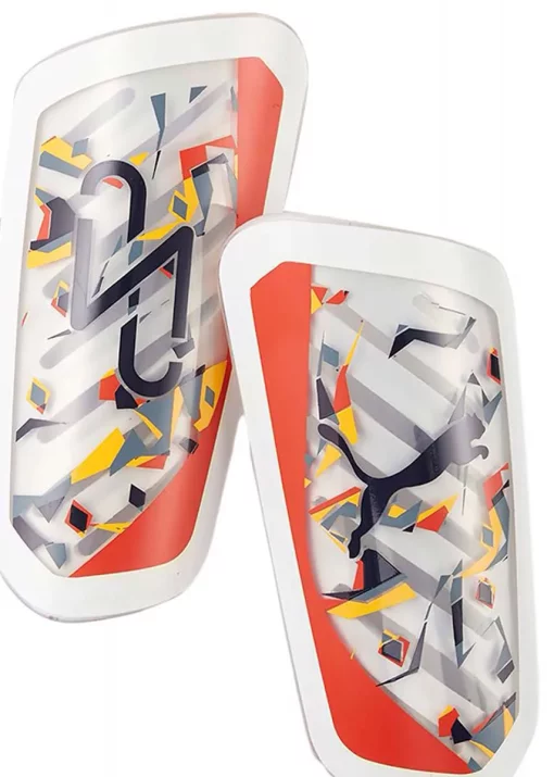 Щитки Puma NEYMAR JR ULTRA Flex Sleeve білий Діт L (зріст 155-175 см)