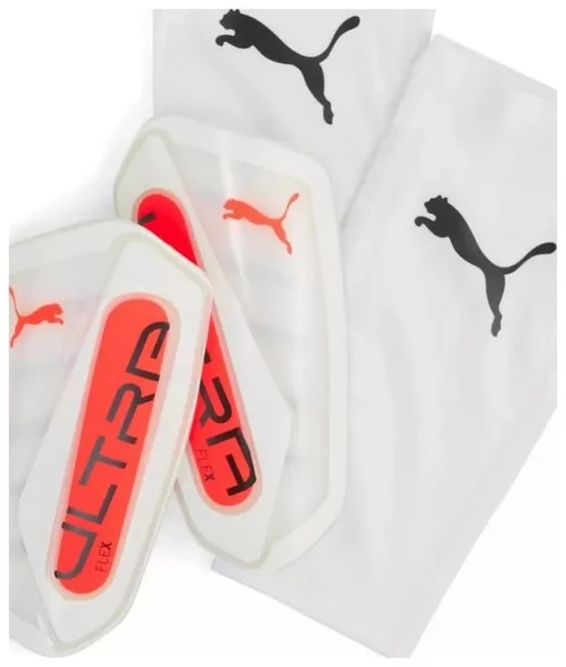 Щитки Puma ULTRA Flex Sleeve білий Уні M (зріст 135-155 см)