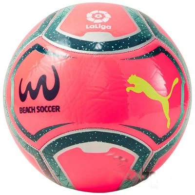М'яч футбольний Puma Beach Football MS червоний Уні 5