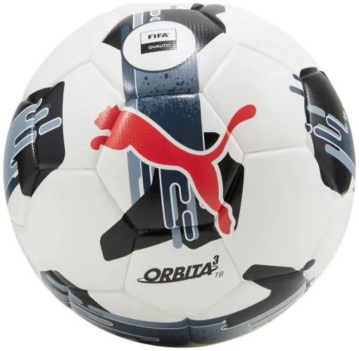 М'яч футбольний Puma Orbita 3 TB (FIFA Quality) білий Уні 4 (084325-02)
