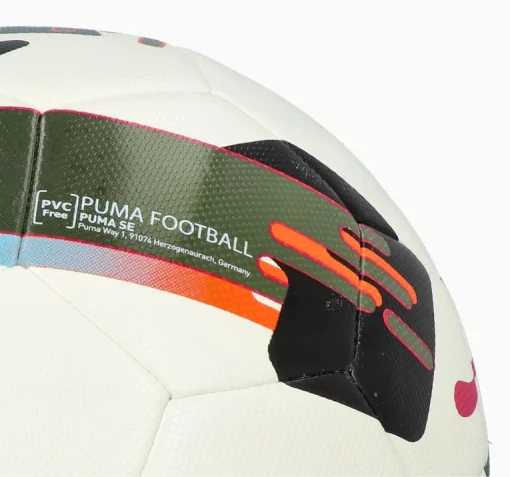 М'яч футбольний Puma Orbita 5 FUSION білий, чорний, помаранчевий Уні 4