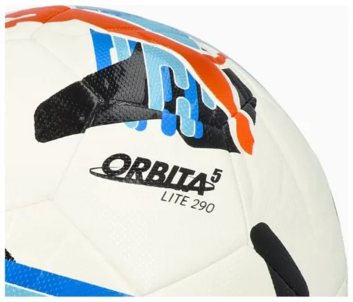 М'яч футбольний Puma Orbita 5 FUSION Lite 290 білий, синій Уні 5