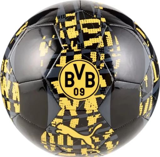 М'яч футбольний Puma BVB Prematch Ball чорний 5 (084551-02)