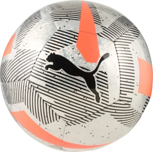 М'яч футбольний Puma CAGE ball сірий, чорний 4 (084586-01)