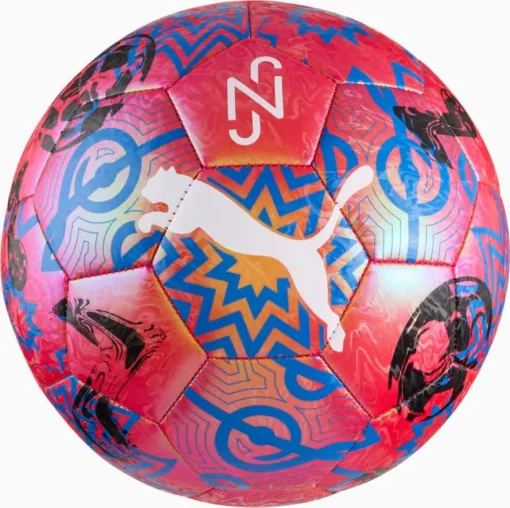 М'яч футбольний Puma NEYMAR JR Graphic ball червоний, синій 4 (084882-01)
