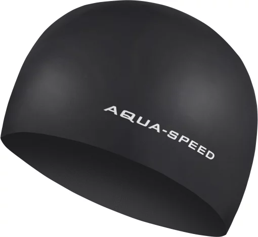 Шапка для плавання Aqua Speed 3D CAP 5754 чорний Уні OSFM