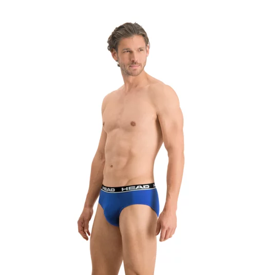 Труси-брифи Head BOXER BRIEF 2P блакитний, чорний Чол S