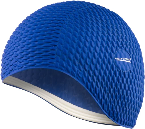 Шапка для плавання Aqua Speed BOMBASTIC 104-10 синій Жін OSFM
