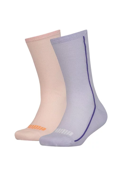 Шкарпетки Puma GIRLS MESH SOCK 2P фіолетовий, персиковий Діт 35-38