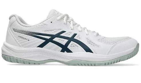 Кросівки сквош . Asics Upcourt 6 White/Tranquil Teal (44) 10 (1071A104-104)