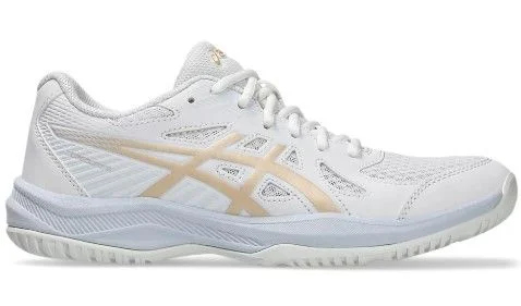 Кросівки сквош жіночі Asics Upcourt 6 white/champagne (40.5) 9 (1072A107-103)