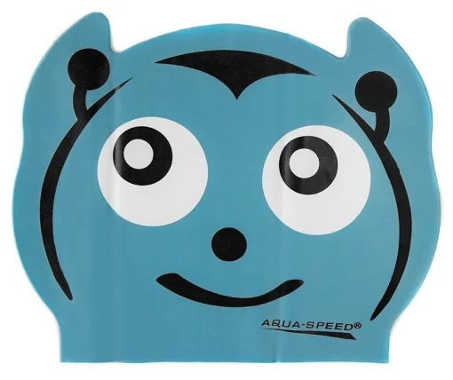Шапка для плавання Aqua Speed ZOO UFO LATEX 5766 синій нло Діт OSFM