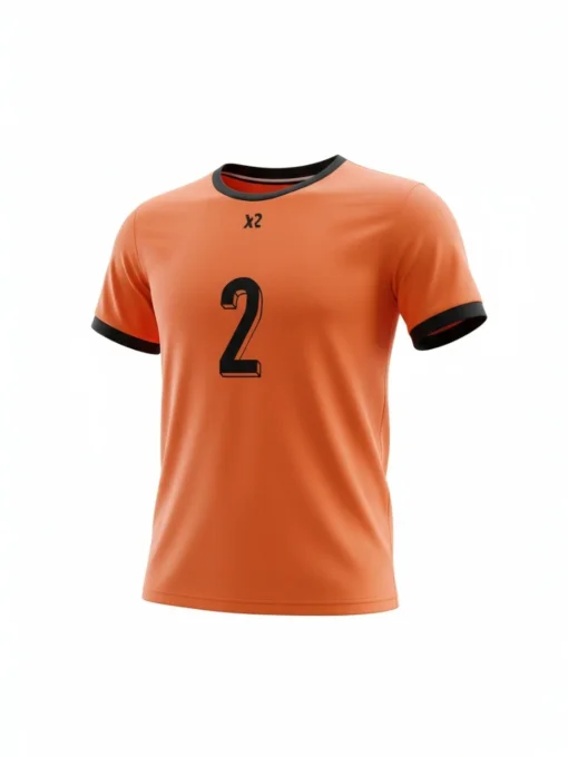 12 комплектів футбольної форми X2 "Start" (помаранчевий/чорний) 12X2003OR/BK