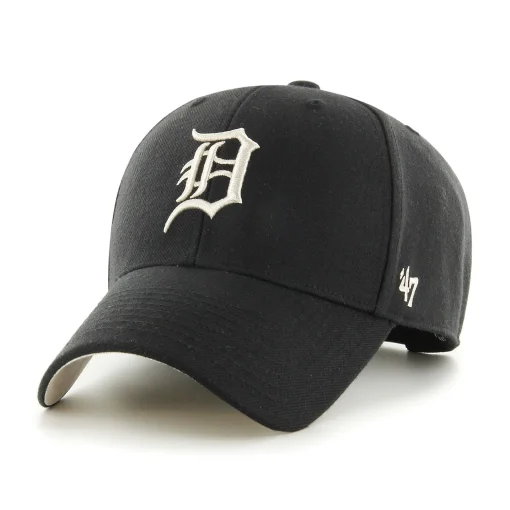 Кепка 47 Brand DETROIT TIGERS BALLPARK чорний, бежевий Уні OSFA