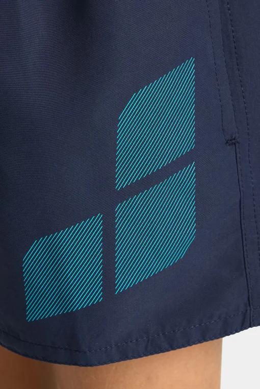Шорти для плавання Arena BEACH SHORT LOGO R темно-синій Діт 140см