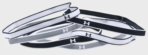Пов'язка на голову Under Armour Mini Headbands (6pk) чорно-білий Уні UNI