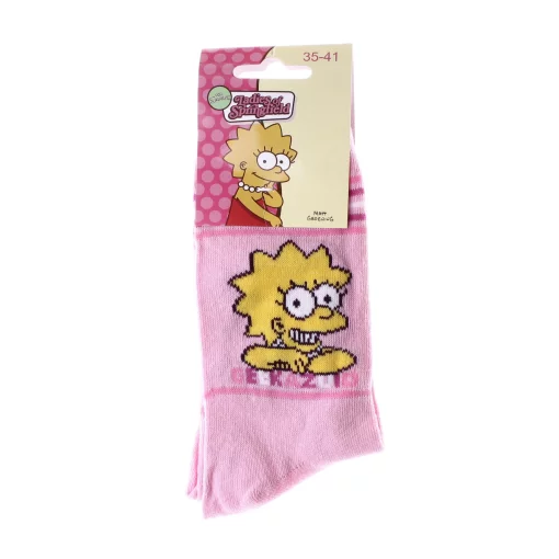 Шкарпетки Simpson LISA GEEKAZOID рожевий Діт 35 - 41