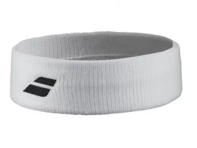 Пов'язка Babolat LOGO HEADBAND WHITE/WHITE