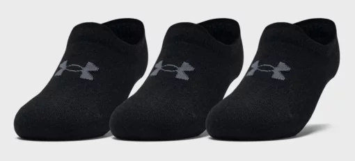 Шкарпетки Under Armour Essential UltraLowTab 3pk чорний Уні MD