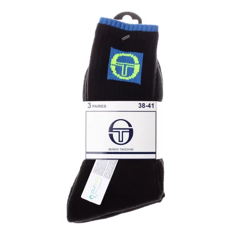 Шкарпетки Sergio Tacchini 3-pack синій, зелений Жін 35-37