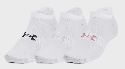 Шкарпетки Under Armour Essential No Show 3pk білий Уні MD