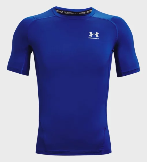 Футболка компресійна Under Armour HG Armour Comp SS синій Чол SM