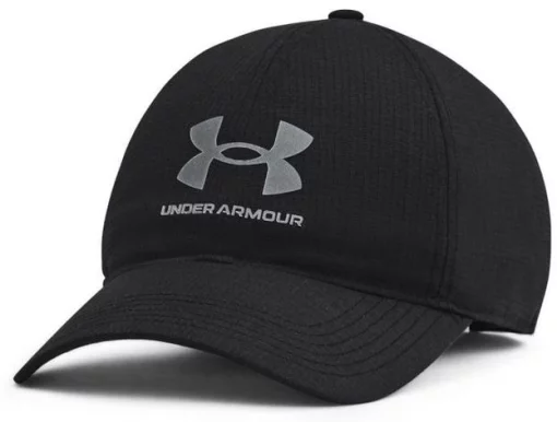 Кепка UA Isochill Armourvent Adj чорний Уні OSFM