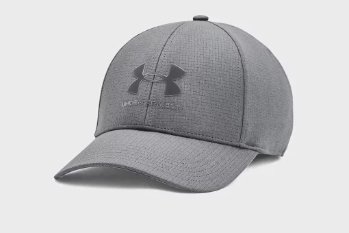Кепка Under Armour Isochill Armourvent STR сірий Чол M/L