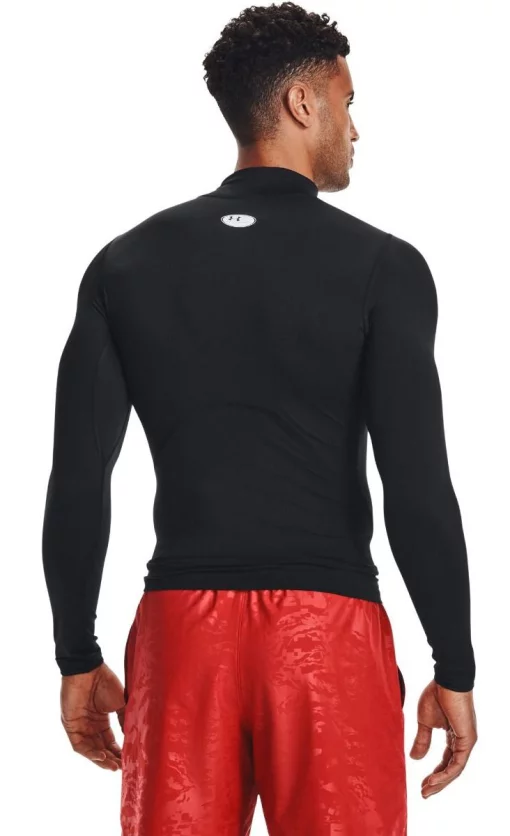 Лонгслів Under Armour HG Armour Comp Mock LS чорний Чол SM