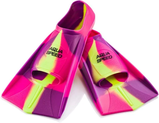 Ласти Aqua Speed TRAINING FINS 7931 рожевий, фіолетовий, жовтий Уні 33-34